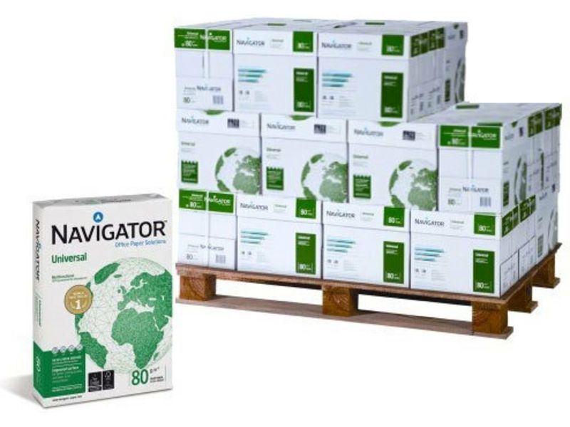 Navigator Universal A4 papier halve pallet (20 dozen)