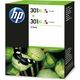 HP 301XL (D8J46AE) Inktcartridge 2x 3-kleuren Hoge capaciteit - Multipack