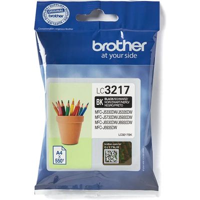 Brother LC-3217BK Inktcartridge Zwart