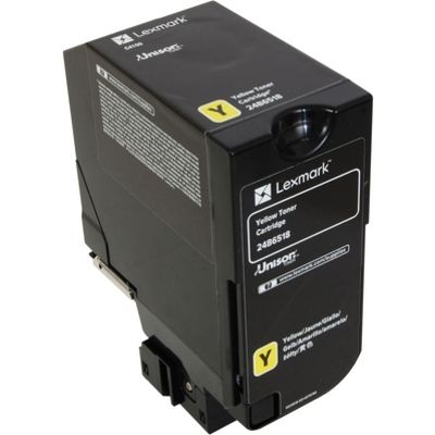 Lexmark 24B6518 Toner Geel