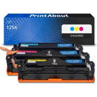 Huismerk HP 125A (CF373AM) Toner 3-kleuren Multipack