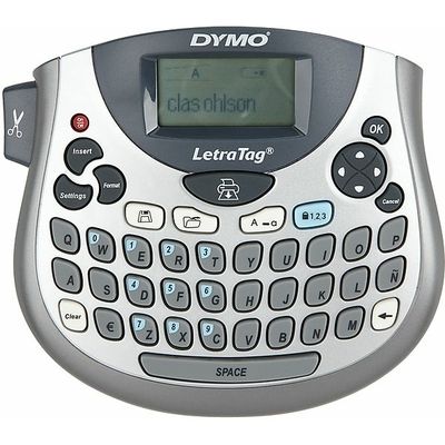 Ruban d'étiquette coloré compatible pour Dymo LetraTag 12 mm x 4 m