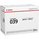 Canon 039 BK Toner Zwart
