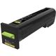 Lexmark 72K2XYE Toner Geel Extra hoge capaciteit