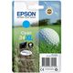Epson 34XL (C13T34724010) Inktcartridge Cyaan Hoge capaciteit