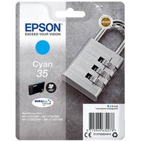 Epson 35 (C13T35824010) Inktcartridge Cyaan