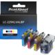 Huismerk Brother LC-229XLVALBP Inktcartridge 4-kleuren Multipack Extra hoge capaciteit