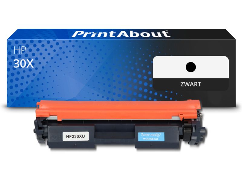 Huismerk HP 30X Toner Zwart (CF230X) Hoge capaciteit kopen
