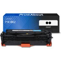 Huismerk Canon 718 BK2 Toner 2x Zwart - Multipack