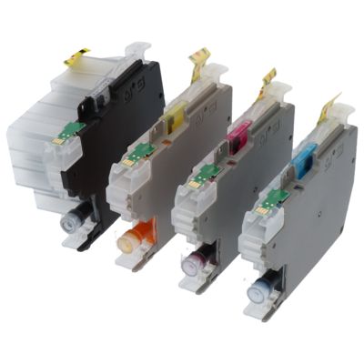 PrintAbout Huismerk vervangt Brother LC-3219XLVAL Inktcartridge 4-kleuren Multipack Hoge capaciteit