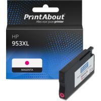 Huismerk HP 953XL (F6U17AE) Inktcartridge Magenta Hoge capaciteit