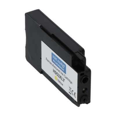 Huismerk HP 953XL (F6U18AE) Inktcartridge Geel Hoge capaciteit