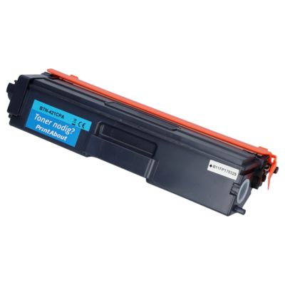 PrintAbout Huismerk vervangt Brother TN-421C Toner Cyaan