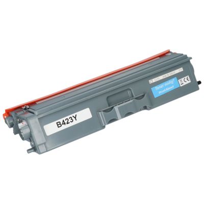 PrintAbout Huismerk vervangt Brother TN-423Y Toner Geel Hoge capaciteit