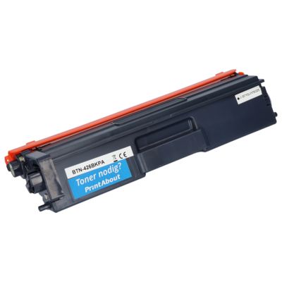 PrintAbout Huismerk vervangt Brother TN-426BK Toner Zwart Extra hoge capaciteit