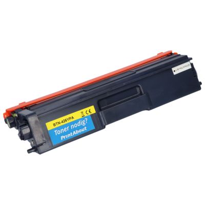 PrintAbout Huismerk vervangt Brother TN-426Y Toner Geel Extra hoge capaciteit