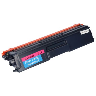 PrintAbout Huismerk vervangt Brother TN-910M Toner Magenta Extra hoge capaciteit