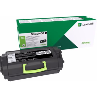 Lexmark 53B2H00 Toner Zwart Hoge capaciteit