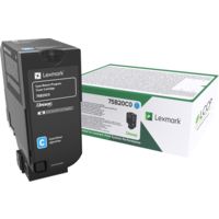 Lexmark 75B20C0 Toner Cyaan