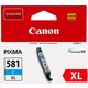 Canon CLI-581XL C Inktcartridge Cyaan Hoge capaciteit