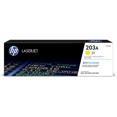 HP 203A (CF542A) Toner Geel