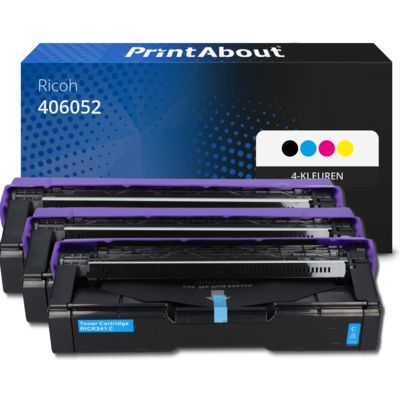 Huismerk Ricoh 406052 (406094) Toner 4-kleuren Multipack