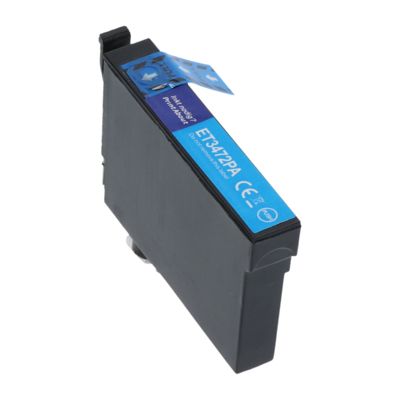 Huismerk Epson 34XL (C13T34724010) Inktcartridge Cyaan Hoge capaciteit