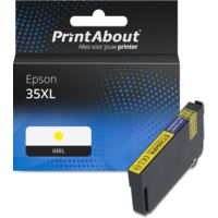 Huismerk Epson 35XL (C13T35944010) Inktcartridge Geel Hoge capaciteit