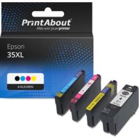 Huismerk Epson 35XL (T3596) Inktcartridge 4-kleuren Multipack