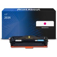 Huismerk HP 203X (CF543X) Toner Magenta Hoge capaciteit
