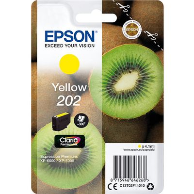 Epson 202 (C13T02F44010) Inktcartridge Geel