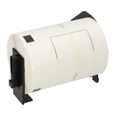 PrintAbout Huismerk vervangt Brother DK-11241 Etiket Zwart op wit (102 mm x 152  mm)