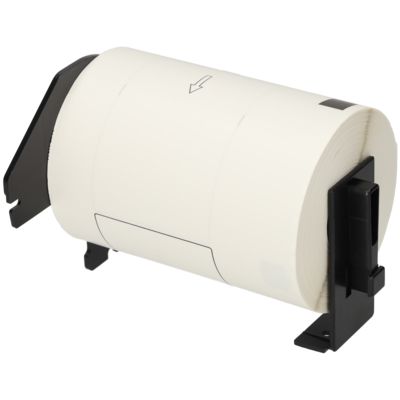 PrintAbout Huismerk vervangt Brother DK-11241 Etiket Zwart op wit (102 mm x 152  mm)