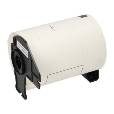 PrintAbout Huismerk vervangt Brother DK-11241 Etiket Zwart op wit (102 mm x 152  mm)