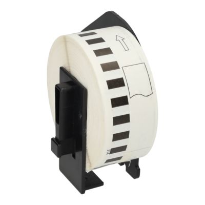 PrintAbout Huismerk vervangt Brother DK-22214 Etiket Zwart op wit (12  mm)