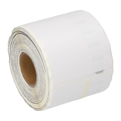 Huismerk Dymo 99015 Etiket Zwart op wit (54 mm x 70  mm)