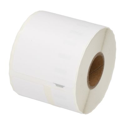 Huismerk Dymo 99015 Etiket Zwart op wit (54 mm x 70  mm)