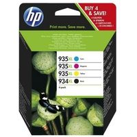 HP 934/935XL (X4E14AE) Inktcartridge 4-kleuren Multipack Hoge capaciteit