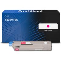 Huismerk OKI 44059166 Toner Magenta