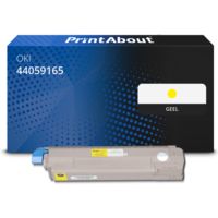 Huismerk OKI 44059165 Toner Geel