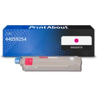 Huismerk OKI 44059254 Toner Magenta