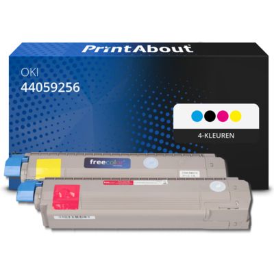 Huismerk OKI 44059256 Toner 4-kleuren Multipack