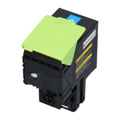 Huismerk Lexmark 80C2HC0 (802HC) Toner Cyaan Hoge capaciteit