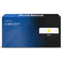 Huismerk Canon C-EXV 21 Y Toner Geel