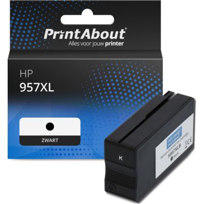 Huismerk HP 957XL (L0R40AE) Inktcartridge Zwart Hoge capaciteit