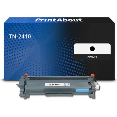 PrintAbout Huismerk vervangt Brother TN-2410 Toner Zwart