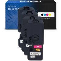 Huismerk Kyocera TK-5220K Toner 4-kleuren Multipack
