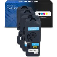 Huismerk Kyocera TK-5230K Toner 4-kleuren Multipack