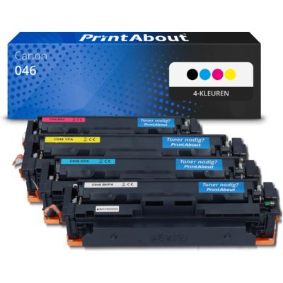 Huismerk Canon 046  Toner 4-kleuren Multipack