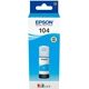 Epson 104 (C13T00P240) Inktcartridge Cyaan